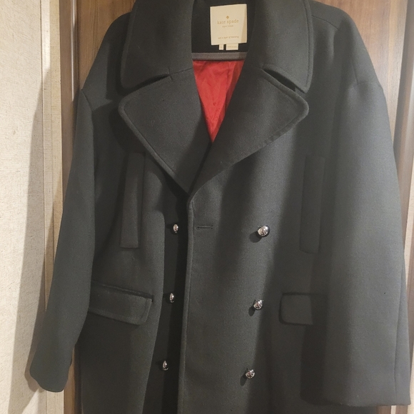 NWOT - Kate Spade New York Womens Broome Street Modern Peacoat - Picture 2 of 5